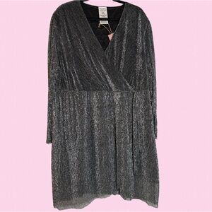 Elegant Black Wrap Dress